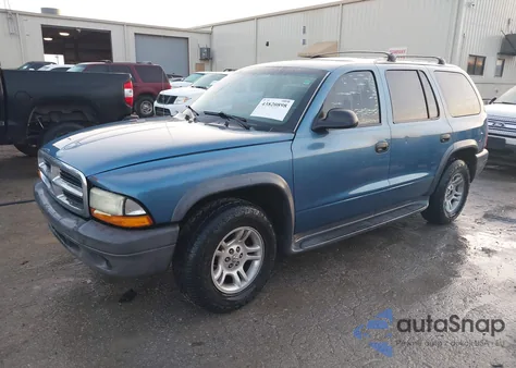 2003 Dodge Durango Sport/Sxt from USA, damaged, VIN 1D4HR38N03F584530